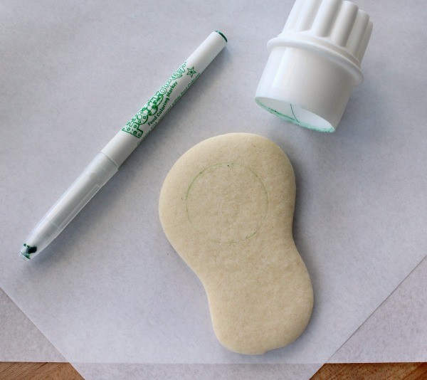 Decorated Putting Green Cookies