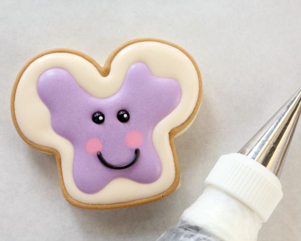 Peanut Butter and Jelly Kawaii Cookies