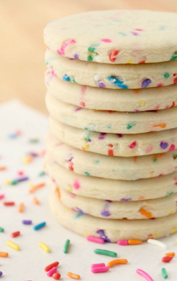 Rainbow Sprinkle Cookies