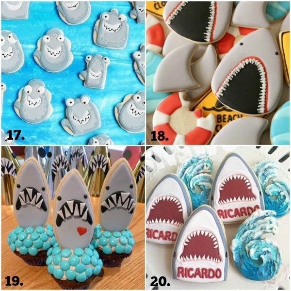 Shark Week Cookie Collage 5