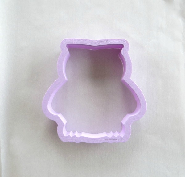 Truly Mad Plastics Owl Cookie Cutter