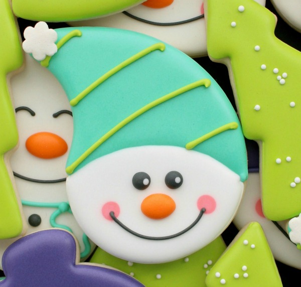 How to Make a Snowman Cookie Set