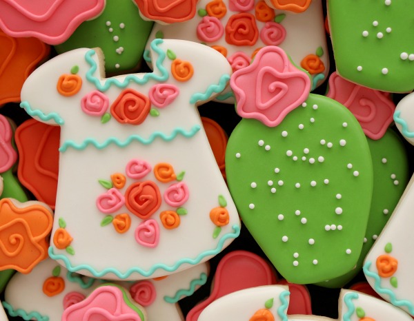 Mexican dress cookies
