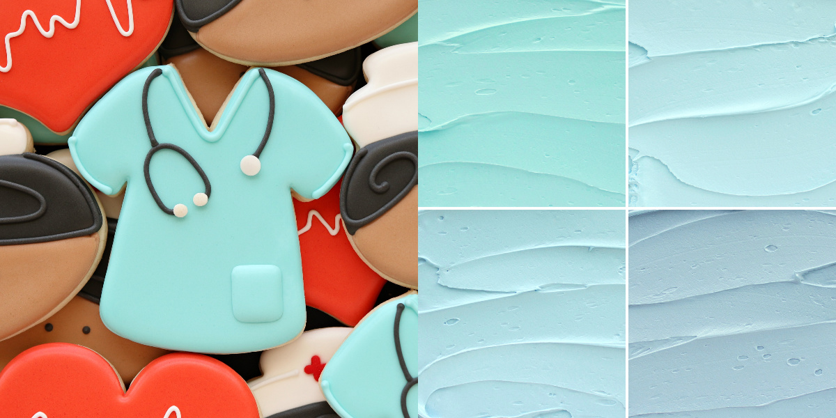 Medical Blue Icing Colors The Sweet Adventures of Sugar Belle